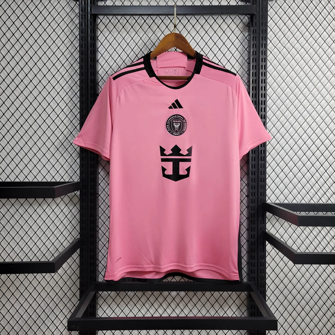 24-25 Miami cherry pink special edition football jersey( Fans Edition )