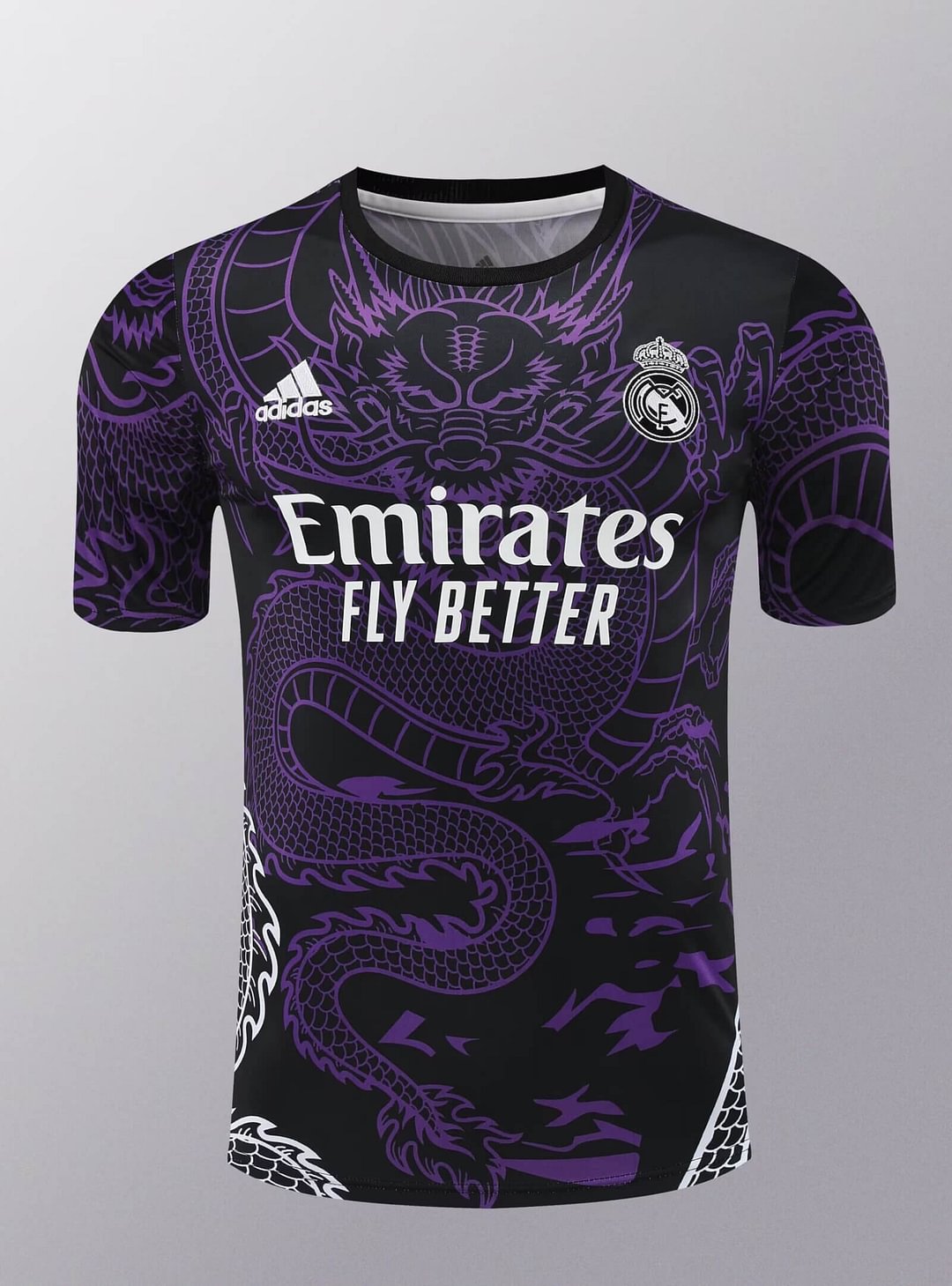 2024/2025 Real Madrid Purple Dragon Football Training Uniform