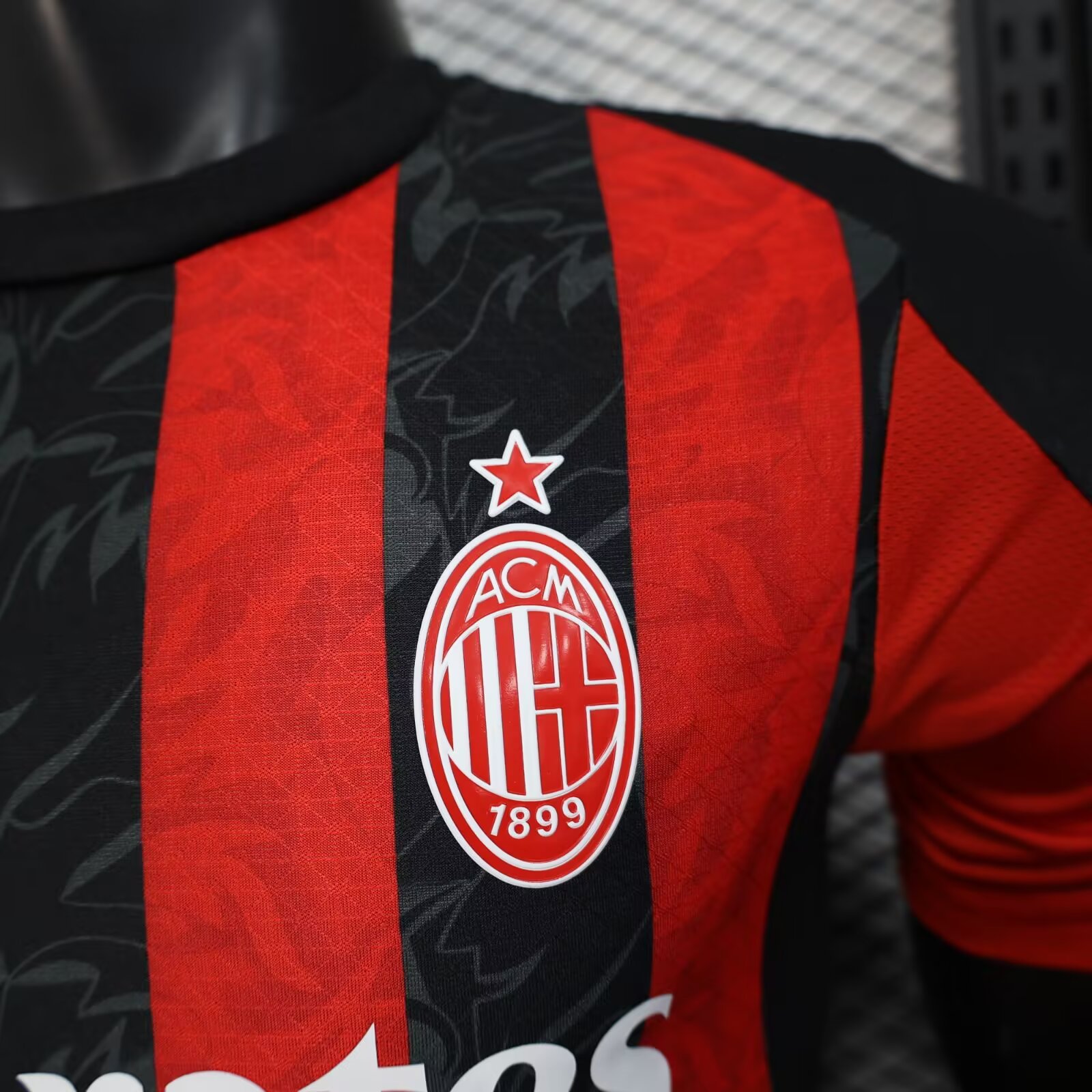 2025/2026 Player Version AC Milan Home Football Shirt