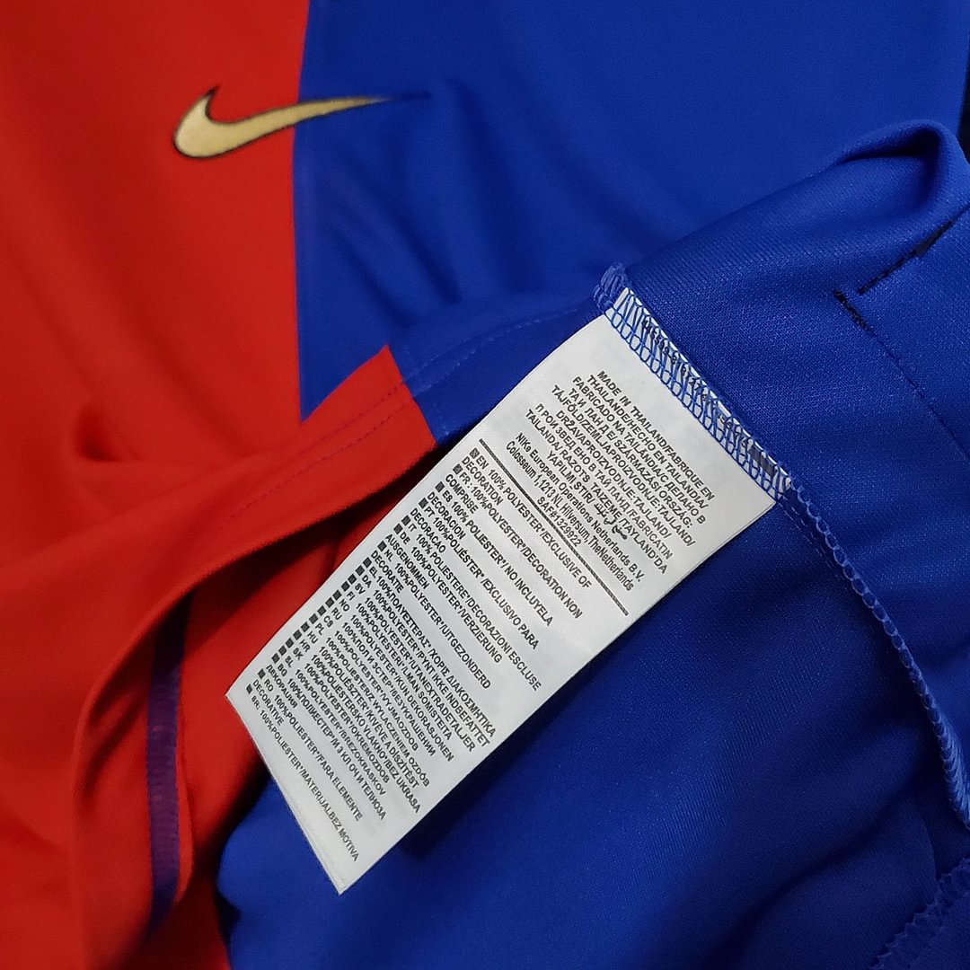 1999/2000 Retro Barcelona Home 100th Anniversary Version Jersey