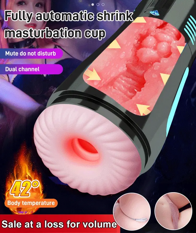 【Discreet Delivery】 Fully automatic, hands-free retractable relaxation cup