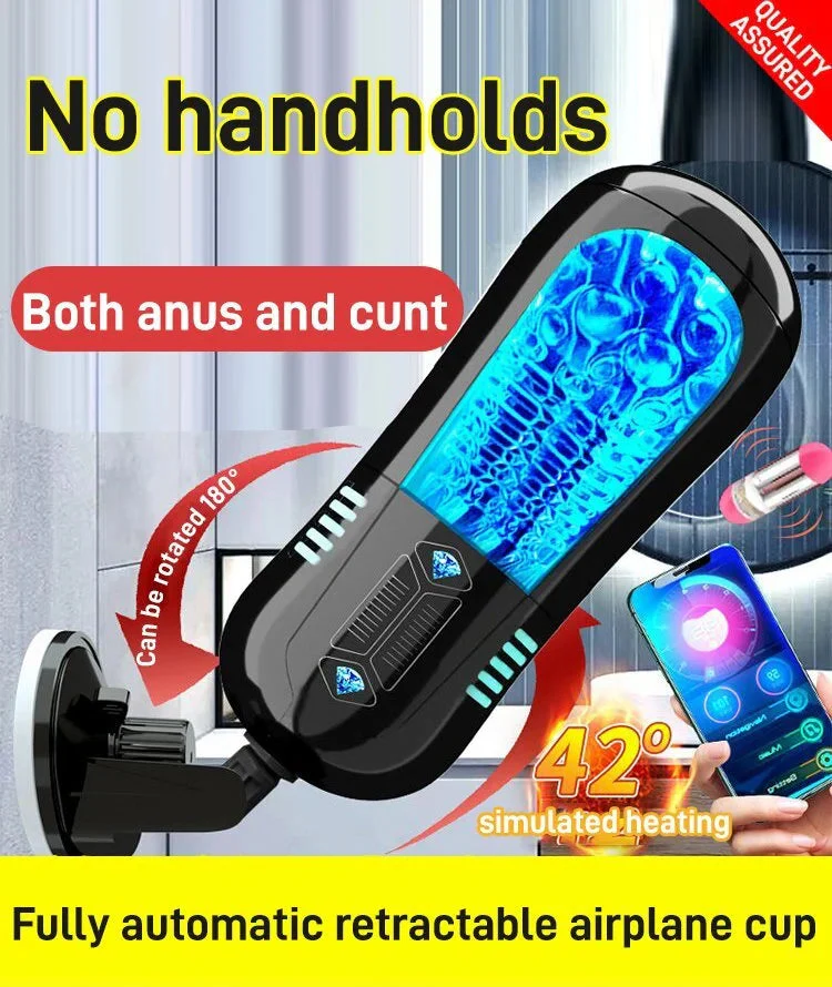 【Discreet Delivery】 Fully automatic, hands-free retractable relaxation cup