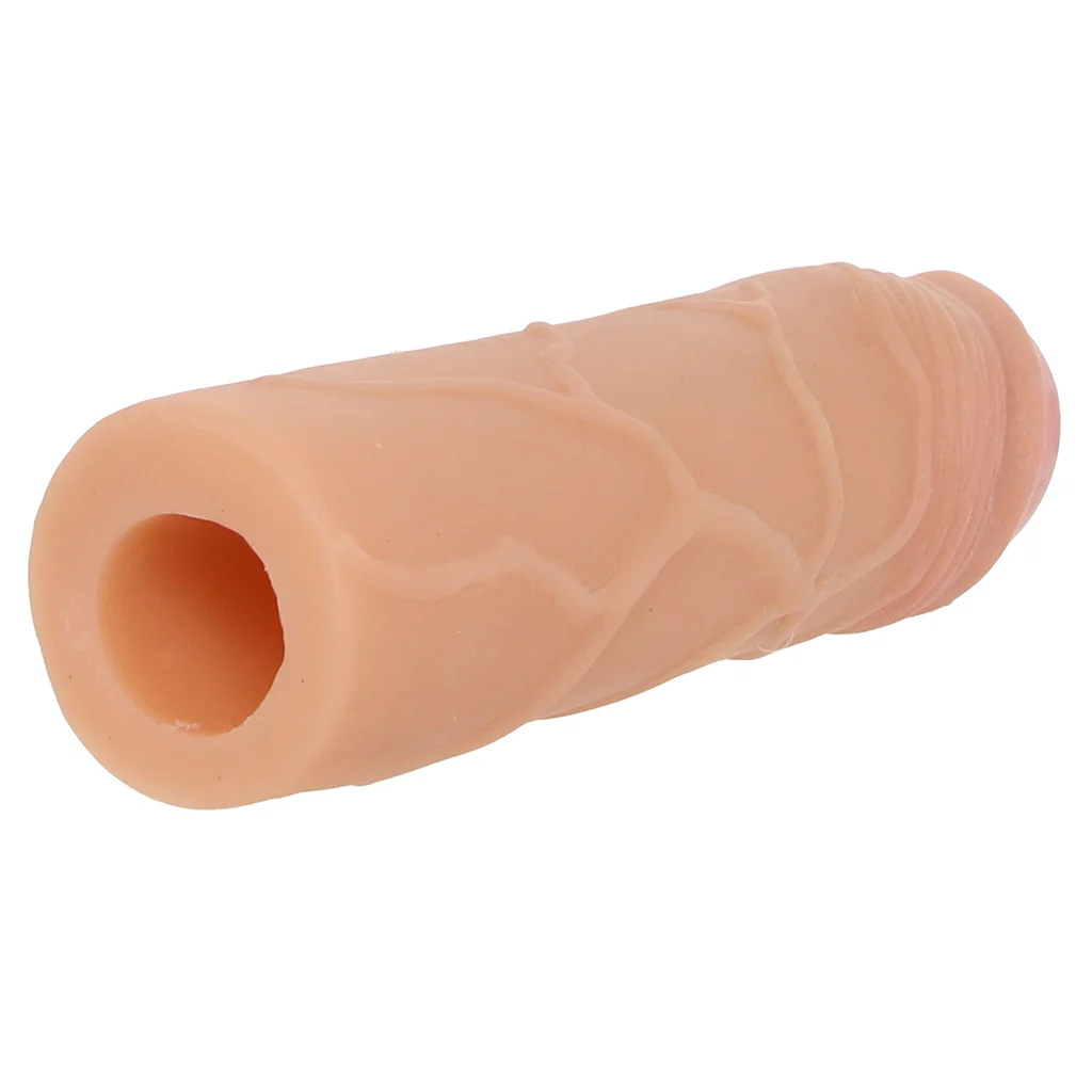 Mega 1 Inch Fanta Flesh Extension in White