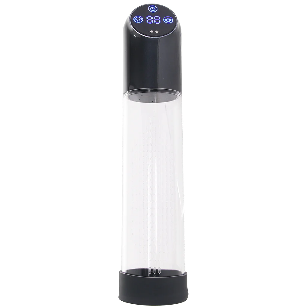 Pumped Automatic Waterproof Penis Pump in Grey