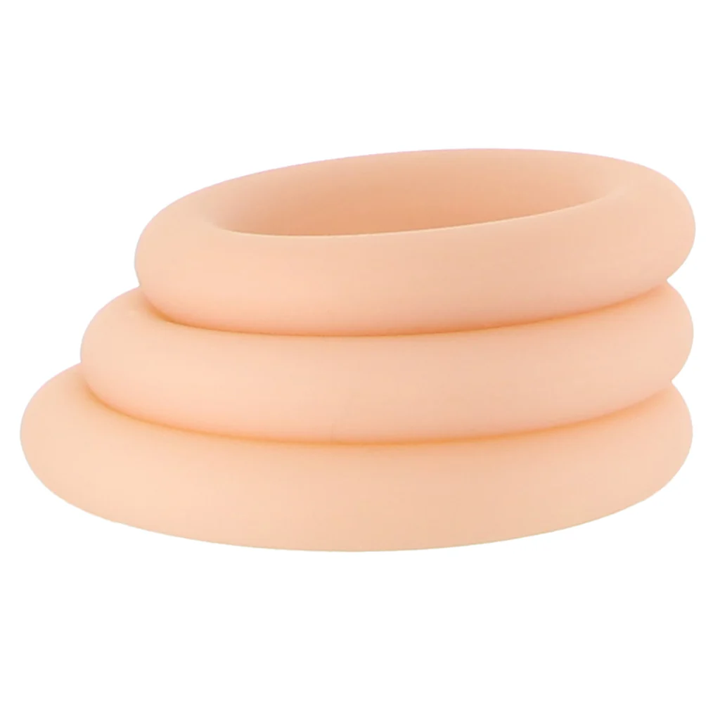 Jock Discreet Silicone Cock Ring Set in Light
