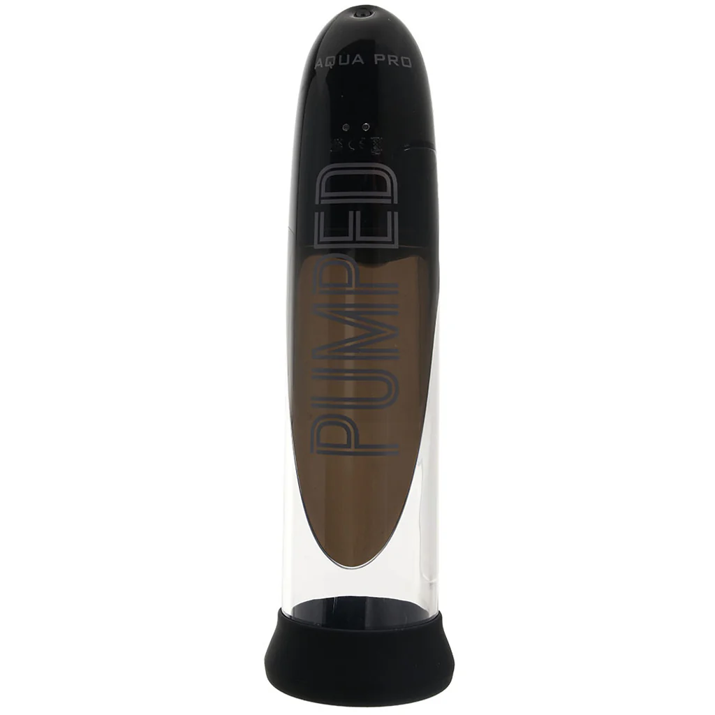 Pumped Aqua Pro AI Penis Pump in Black