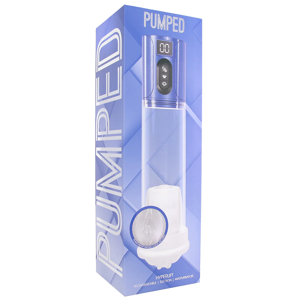 Pumped Hyperlift Penis Pump with Stroker Sleeve