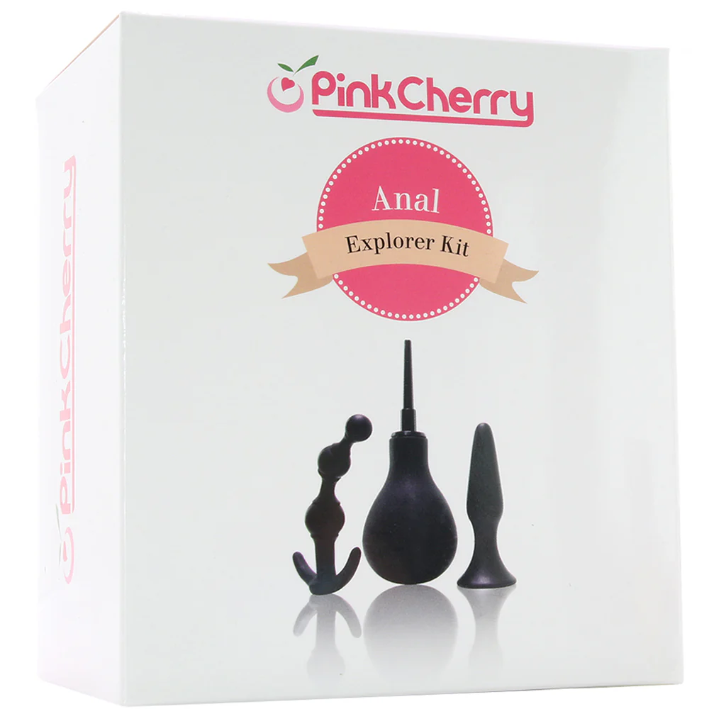 PinkCherry Anal Explorer Kit in Black