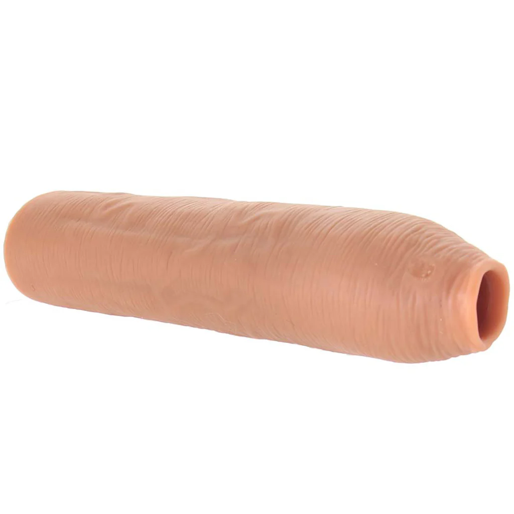 Fantasy X-tensions Elite Uncut Silicone Enhancer in Tan
