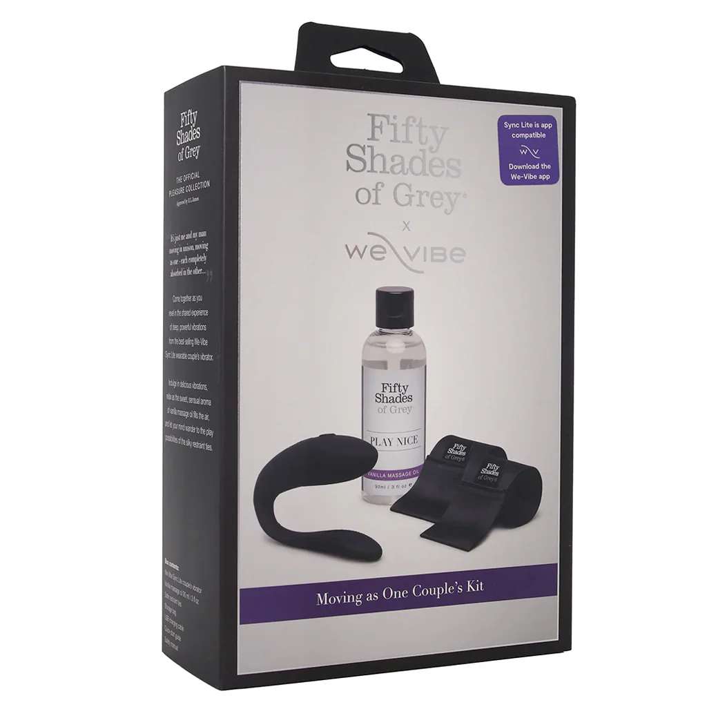 Fifty Shades X We-Vibe Moving As One Couple's Kit