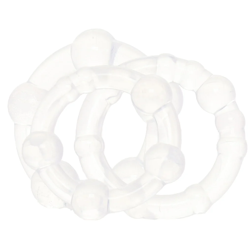 Alpha Liquid Silicone Beaded Rings