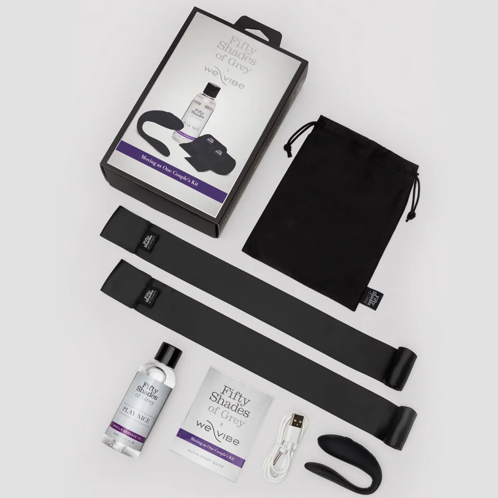 Fifty Shades X We-Vibe Moving As One Couple's Kit