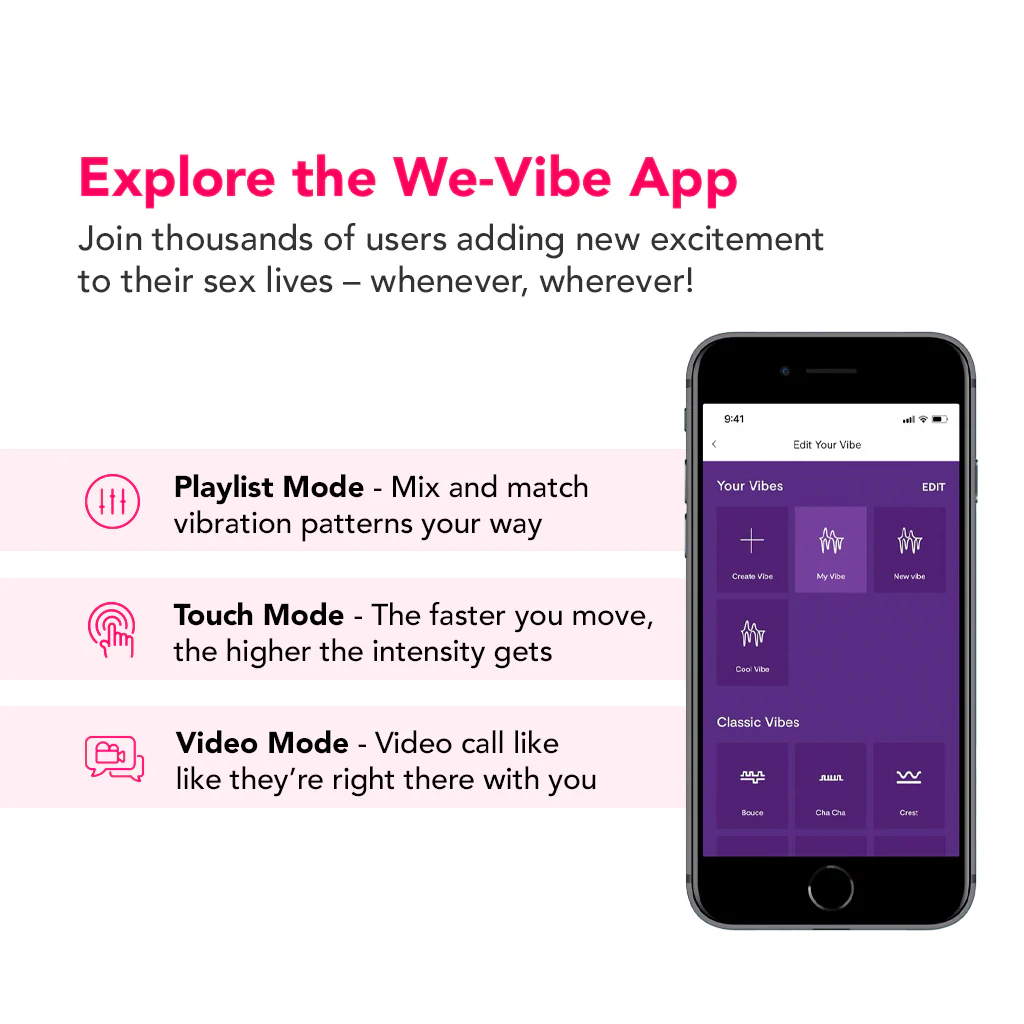 Fifty Shades X We-Vibe Moving As One Couple's Kit