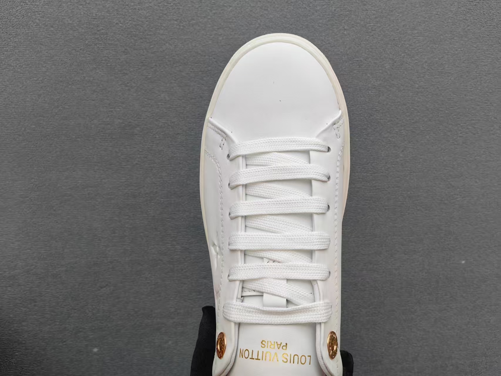 Louis Vuitton Time Out Sneakers in White – Soft Calf Leather Luxury Footwear