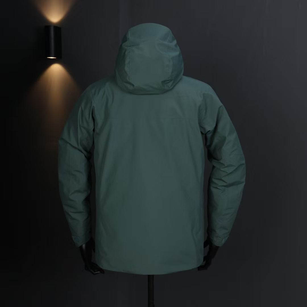 KAILAS Aspen Charcoal Grey 700-Fill Down Hardshell - Weatherproof Ski & Alpine Jacket