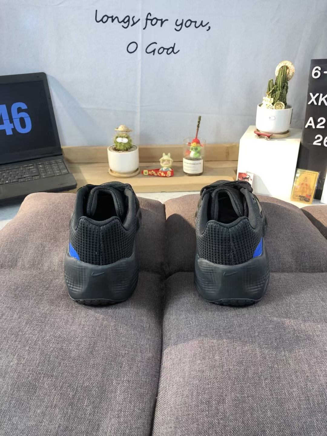 Nike Metro Tek – Black Durable Breathable Running Shoes