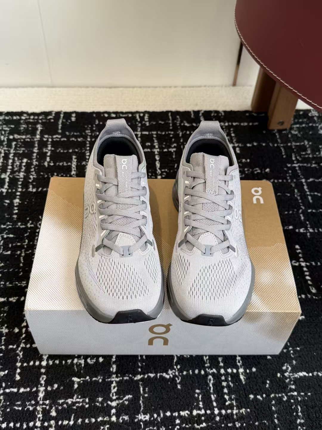 Matching On Cloudmonster Trail 2 Grey – Couple's Urban to Trail Adventure Shoes