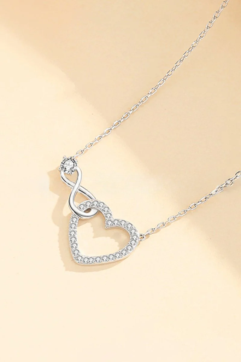Heart Knot Pendant Necklace