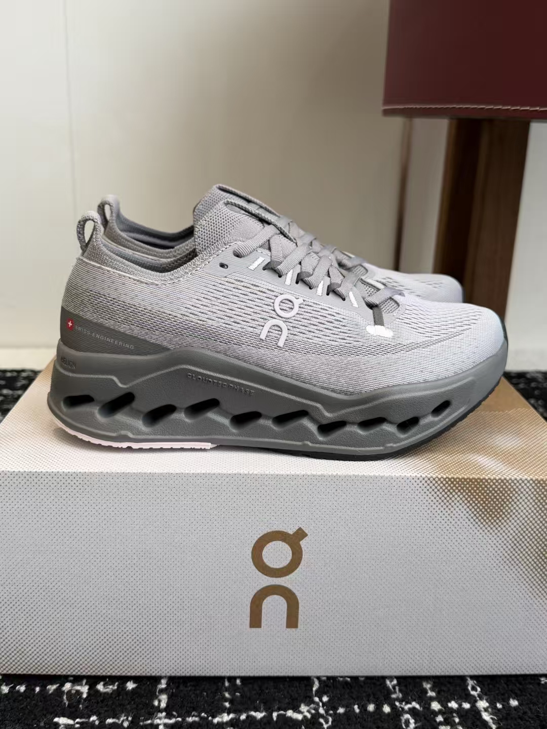 Matching On Cloudmonster Trail 2 Grey – Couple's Urban to Trail Adventure Shoes