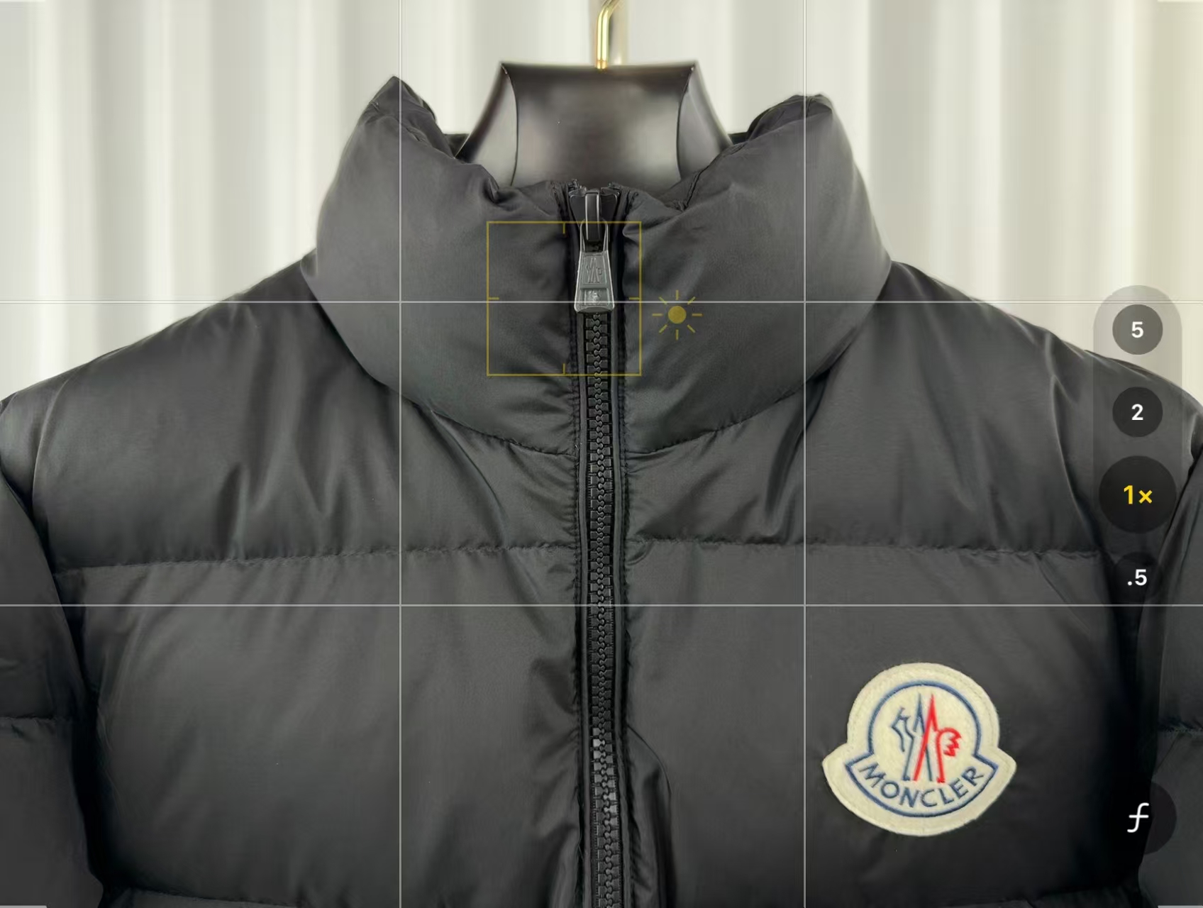 Moncler Citala Black Down Jacket, Cropped, Lightweight, Water-Resistant