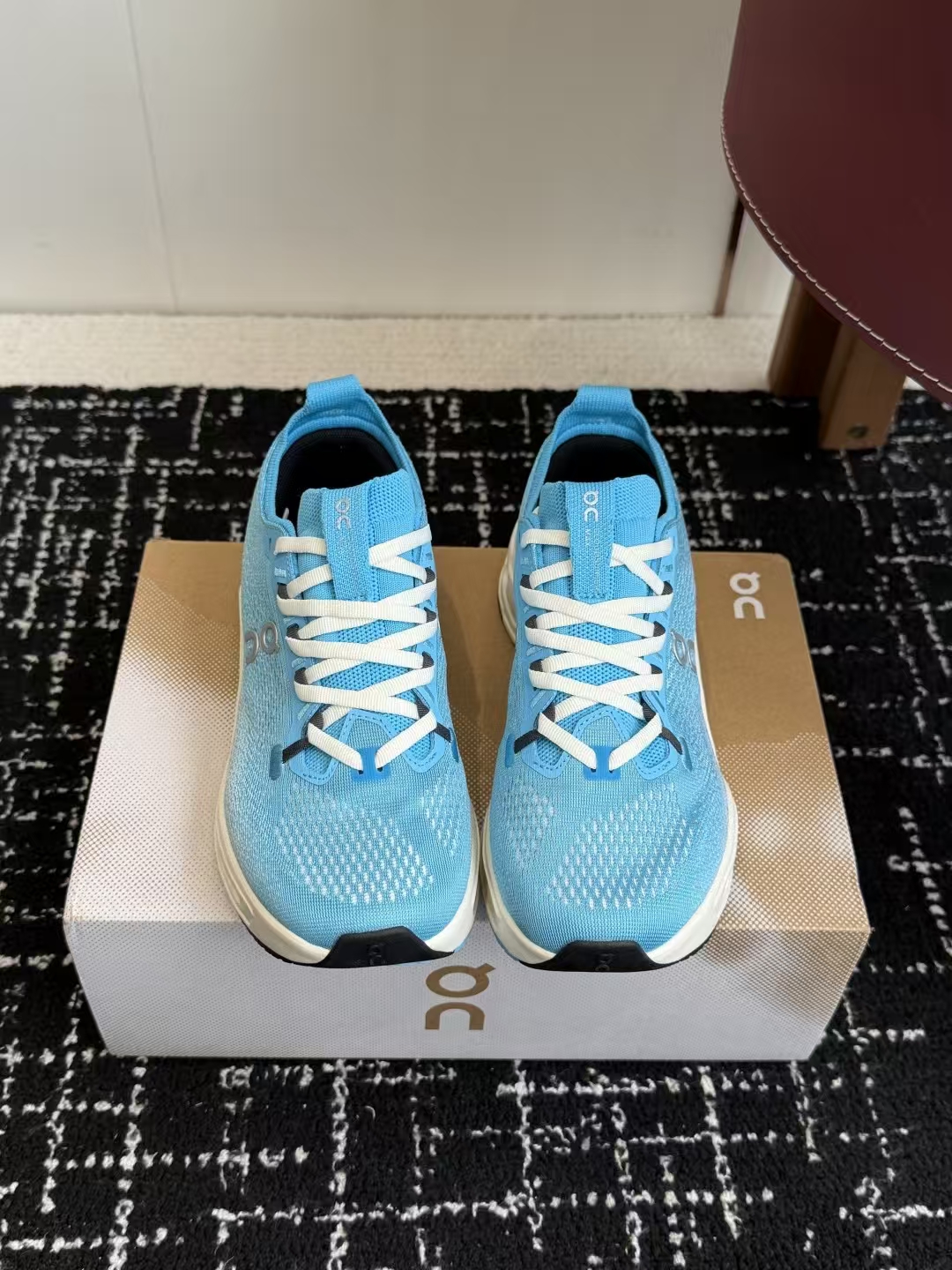 Matching On Cloudmonster Trail 2 Sky Blue – Couple's All-Terrain Adventure Shoes