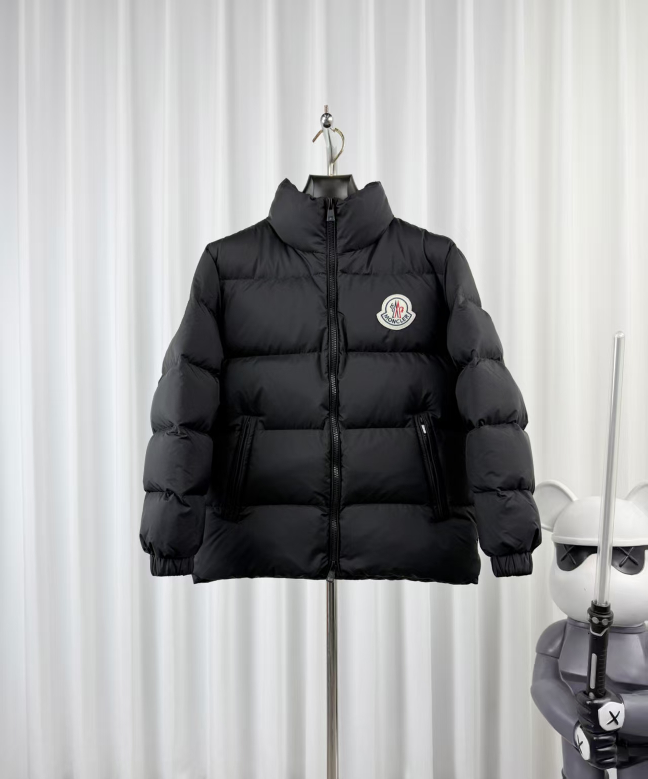 Moncler Citala Black Down Jacket, Cropped, Lightweight, Water-Resistant