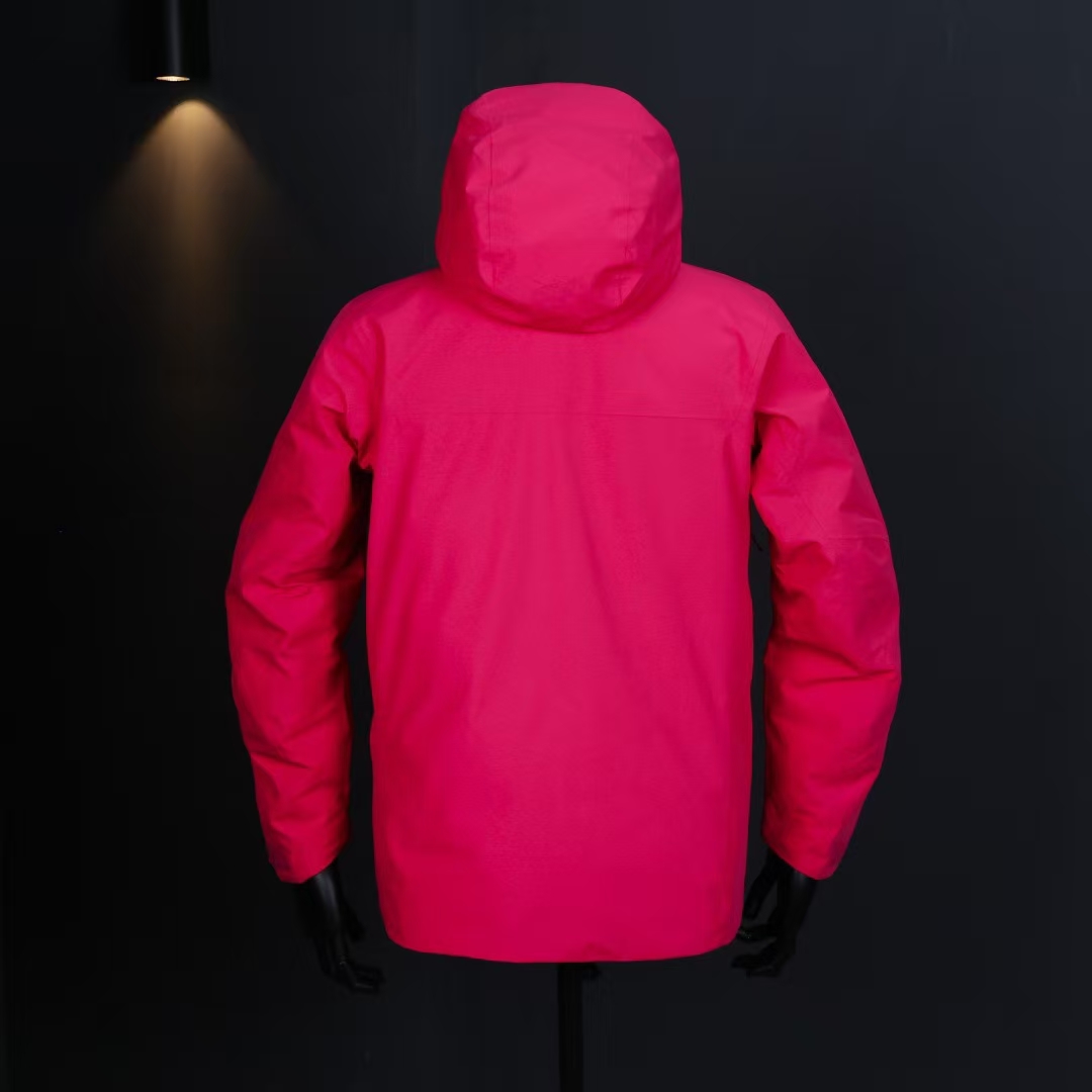 KAILAS Aspen Fuchsia Hardshell Ski Jacket - 700-Fill Goose Down, Waterproof & Windproof