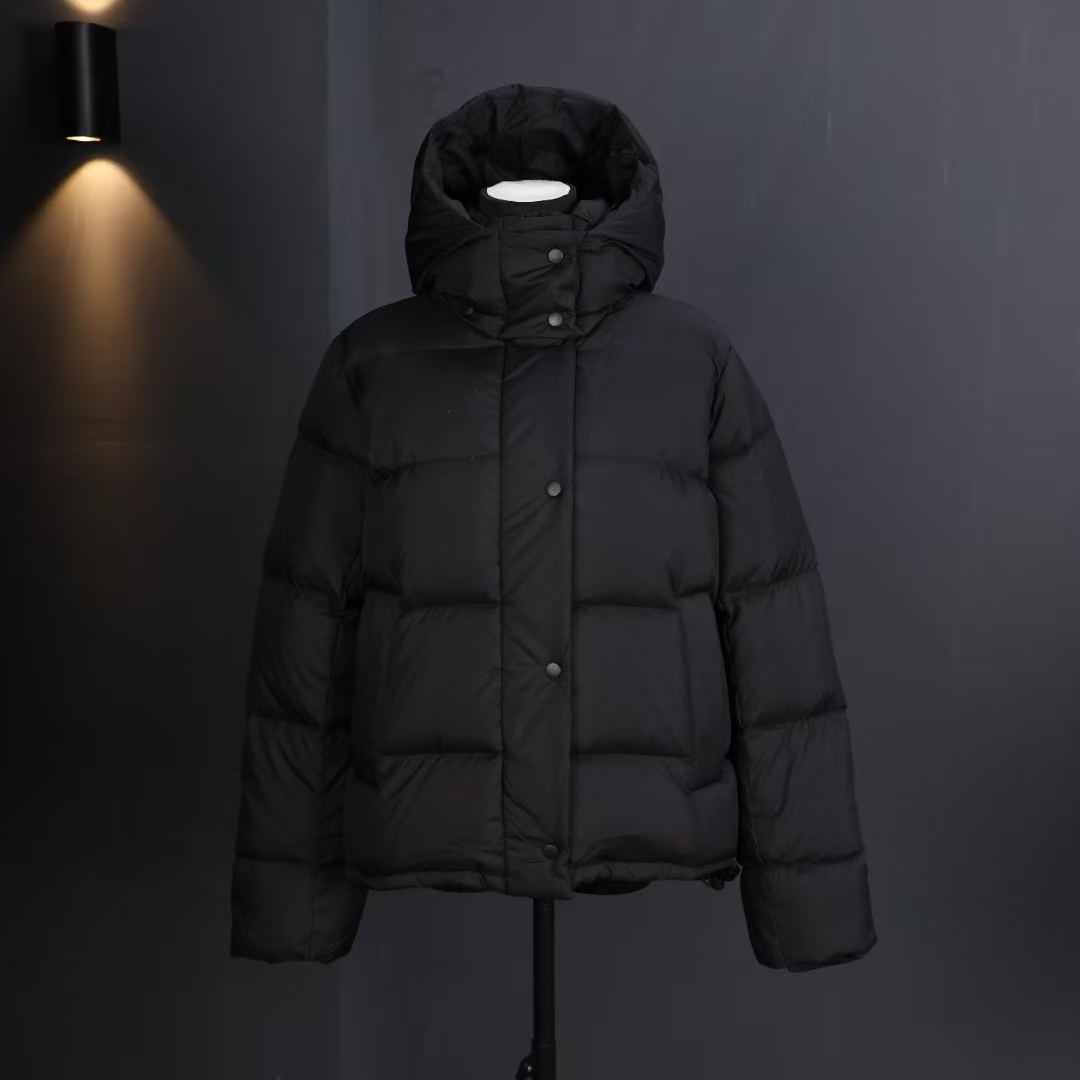 Lululemon Black Winder Puff Jacket, Cropped, Down, Women's Casual Outerwear