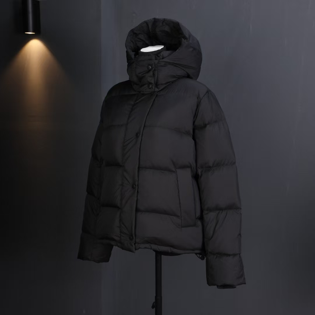 Lululemon Black Winder Puff Jacket, Cropped, Down, Women's Casual Outerwear