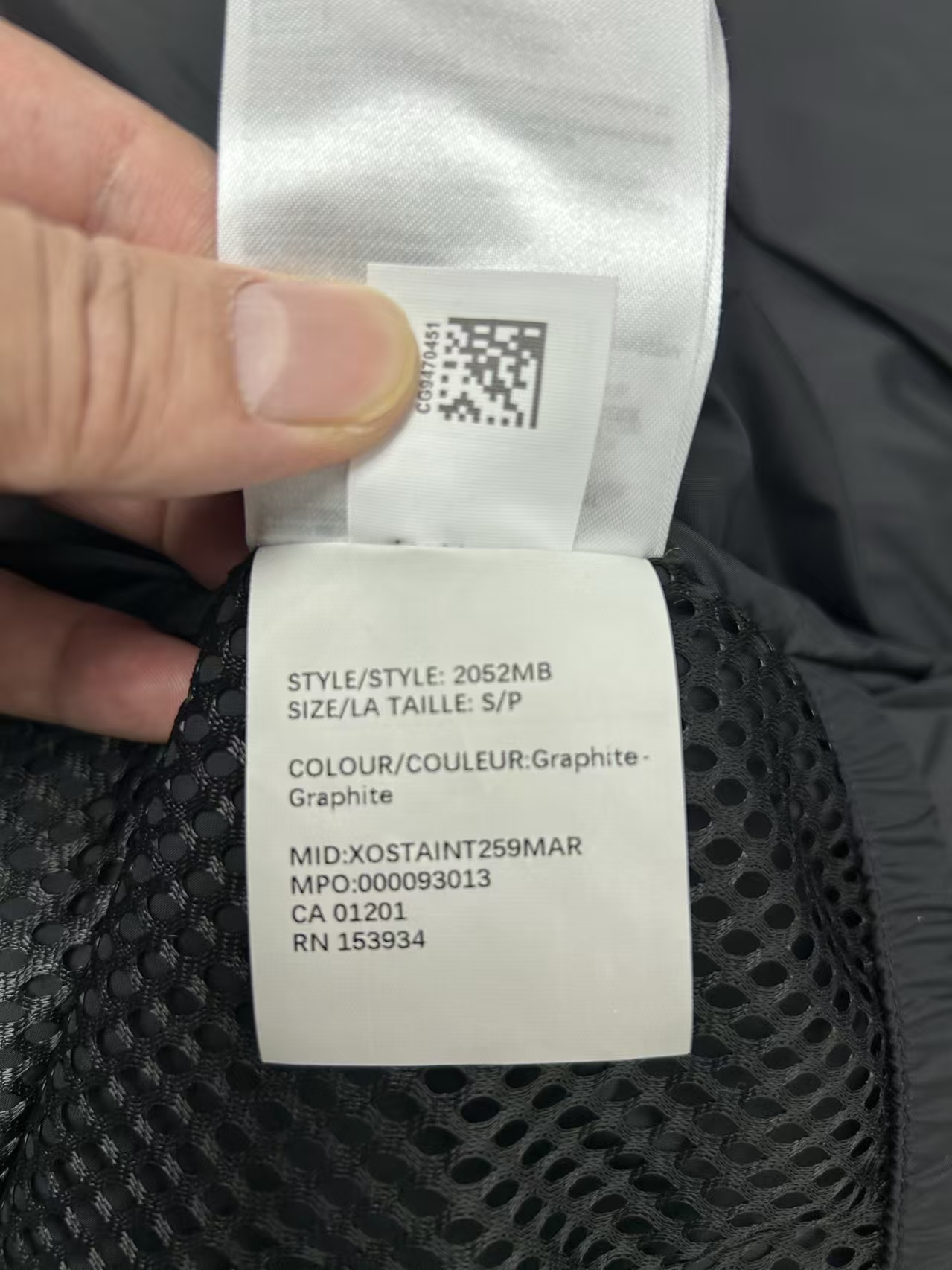 Canada Goose 2052M Langford Long Parka in Grey with Black Label – Expedition Down Coat