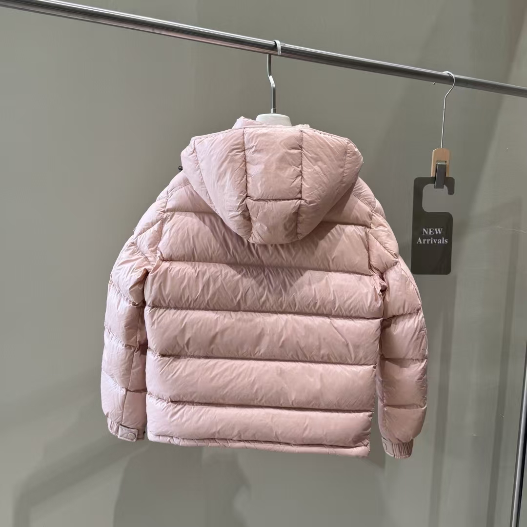 Moncler Marie Women's Pink Cropped Goose Down Puffer Jacket
