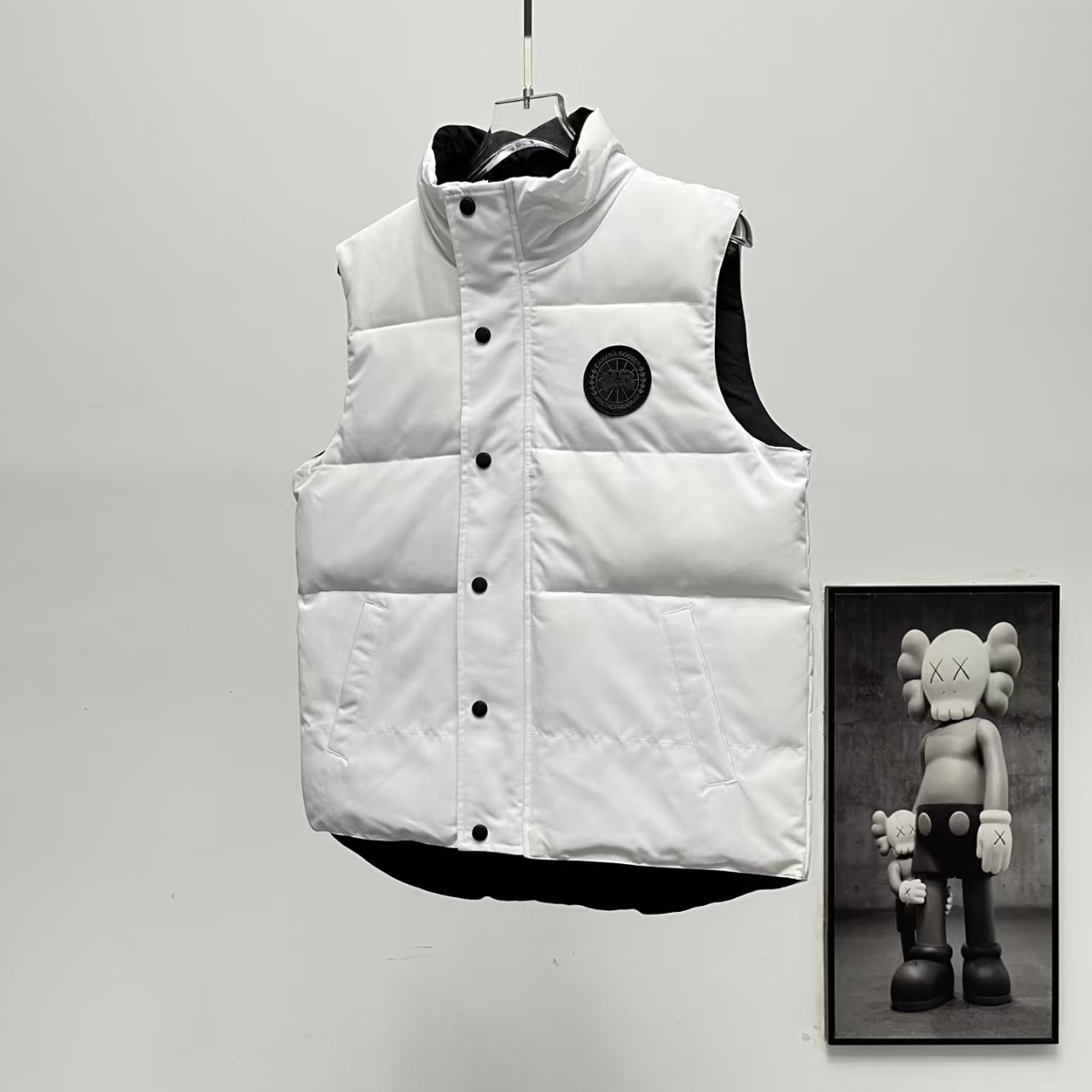 Canada Goose GARSON Diagonal-Pocket Stand Collar Down Vest