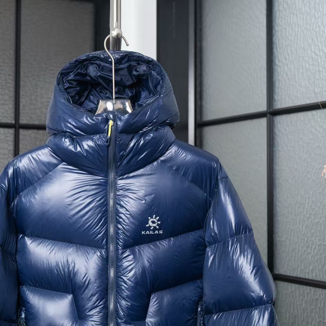 KAILAS 5000GT 1000-Fill Down Jacket in Deep Purple – Ultralight Alpine Parka