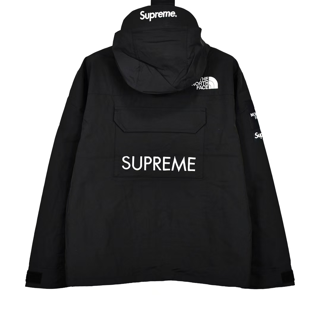 The North Face × Week 13 Black Multi-Pocket Cargo Jacket