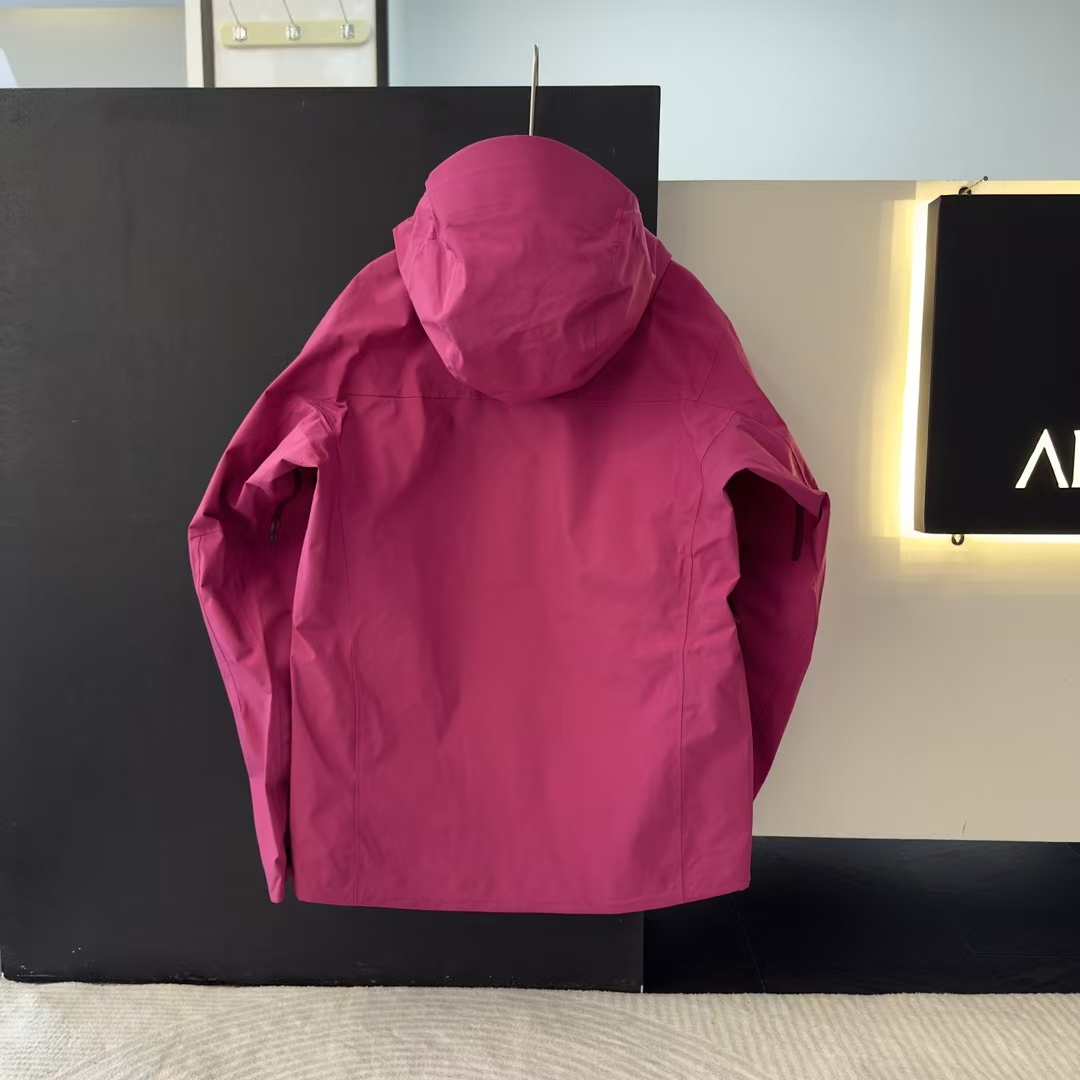 Arc'teryx Fuchsia GORE-TEX Pro Hardshell Jacket with Embroidery