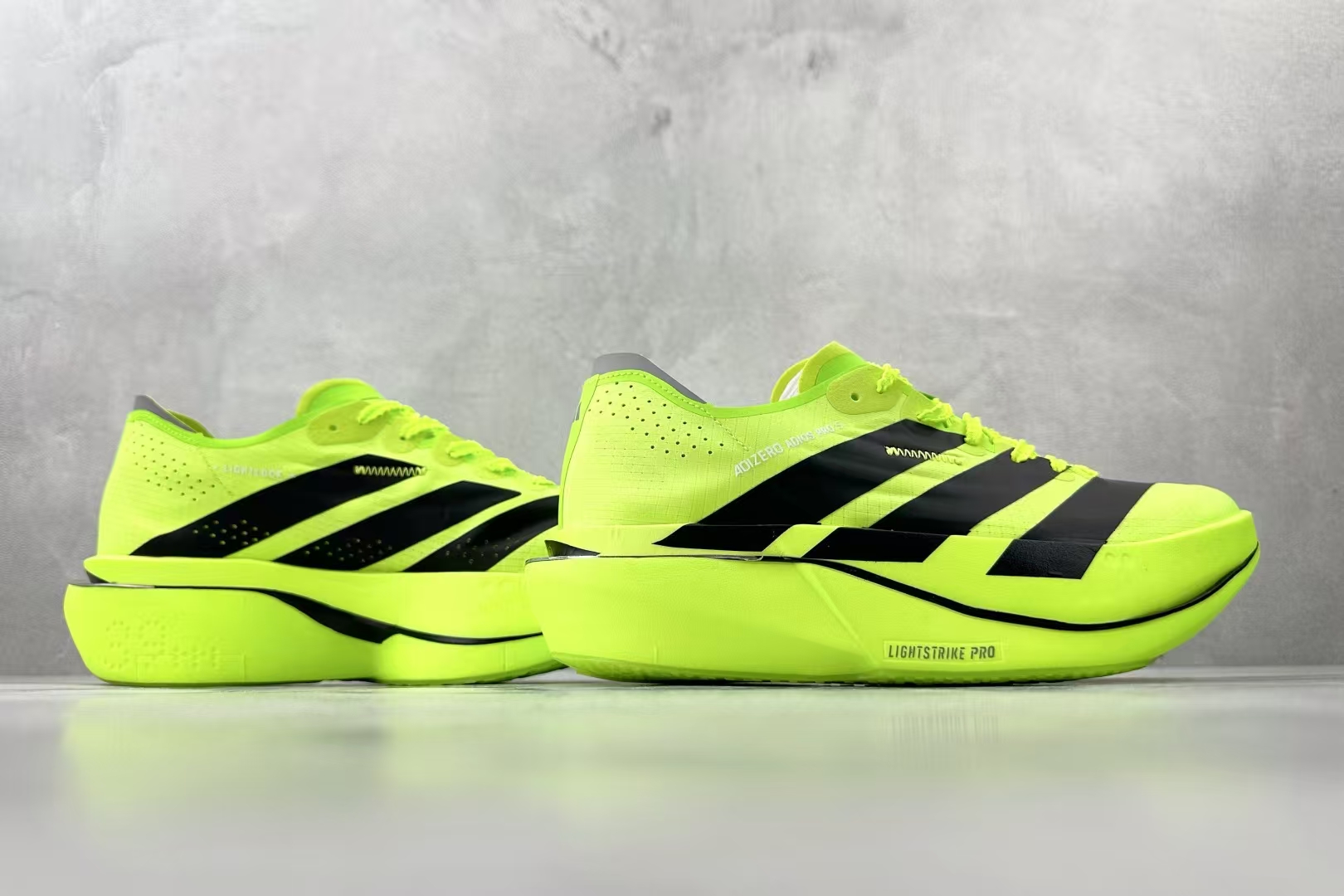 adidas Adizero Adios Pro 5 in Black & Green – Elite Carbon Racing Shoes