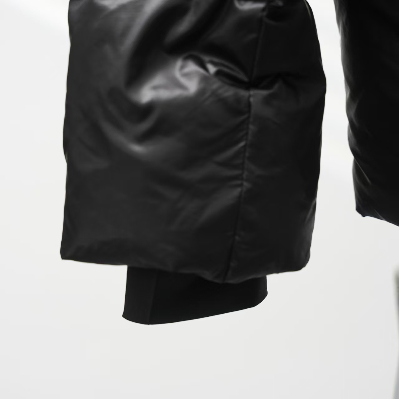 Canada Goose Black Puffer Jacket – Black Label Edition, Hooded