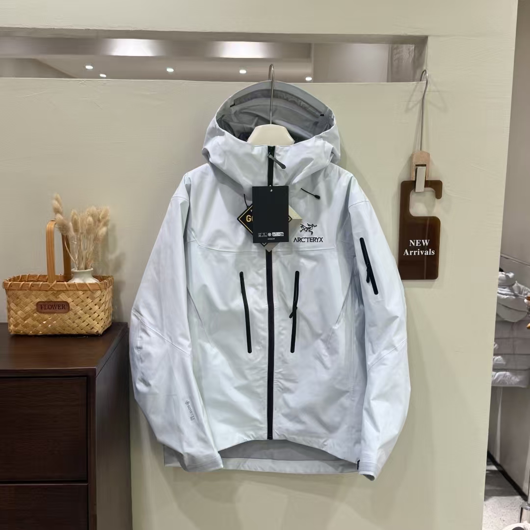 Arc'teryx 7th Generation White Hardshell Down Jacket