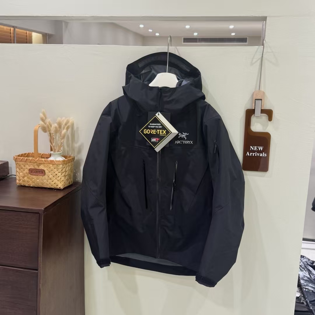 Arc'teryx 7th Generation Black Hardshell Down Jacket