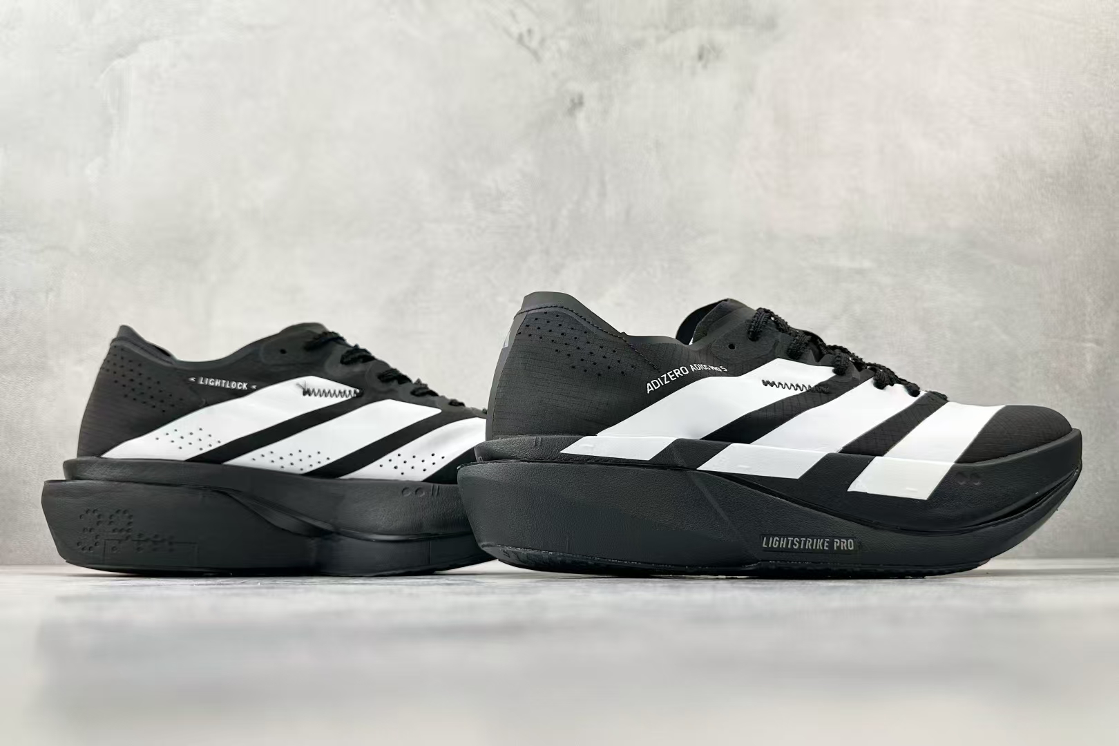 adidas Adizero Adios Pro 5 in Black & White – Elite Carbon Racing Shoes