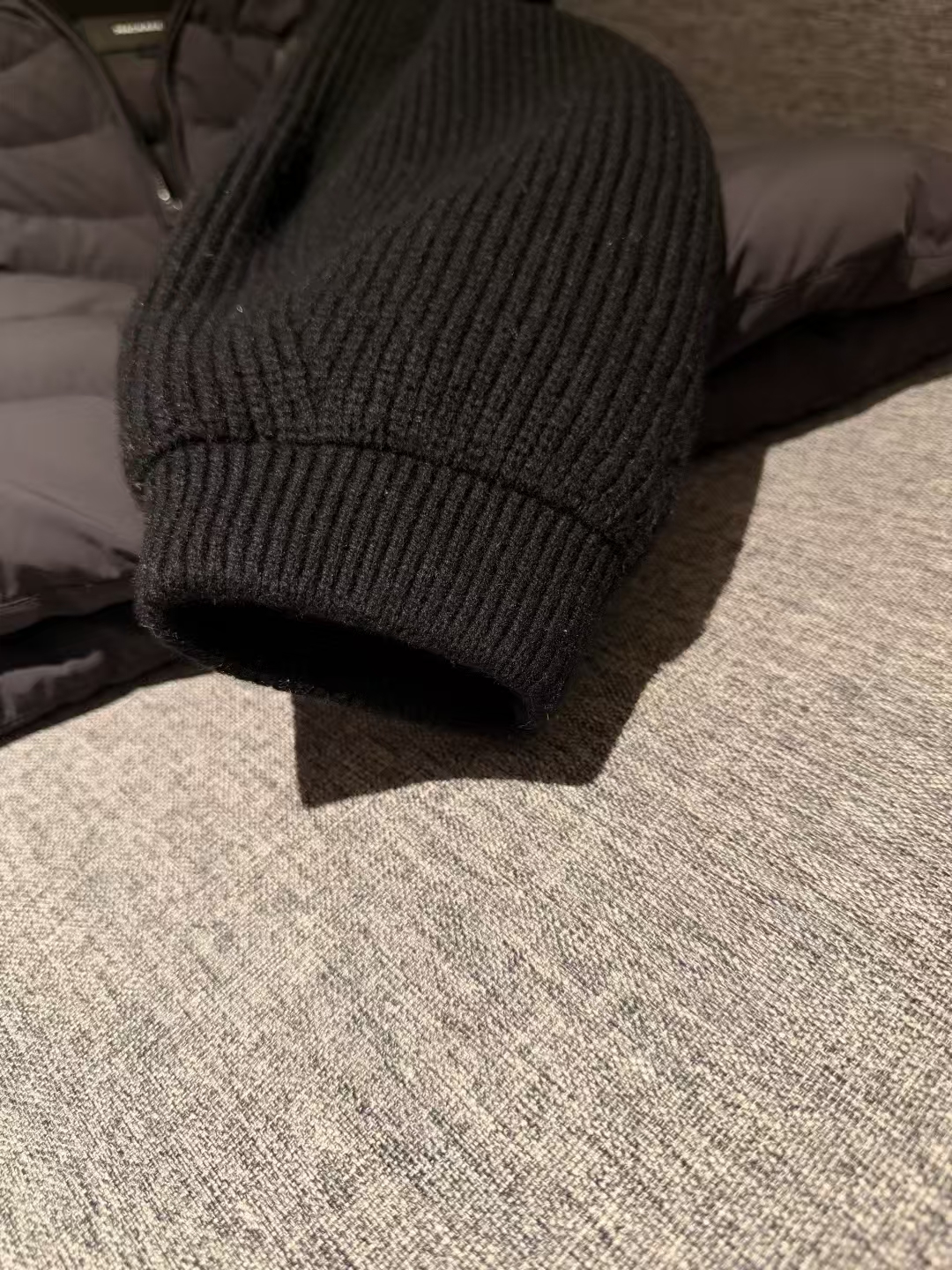 MACKAGE FOXY Black Down Parka, Wool Blend, Women's Winter Coat