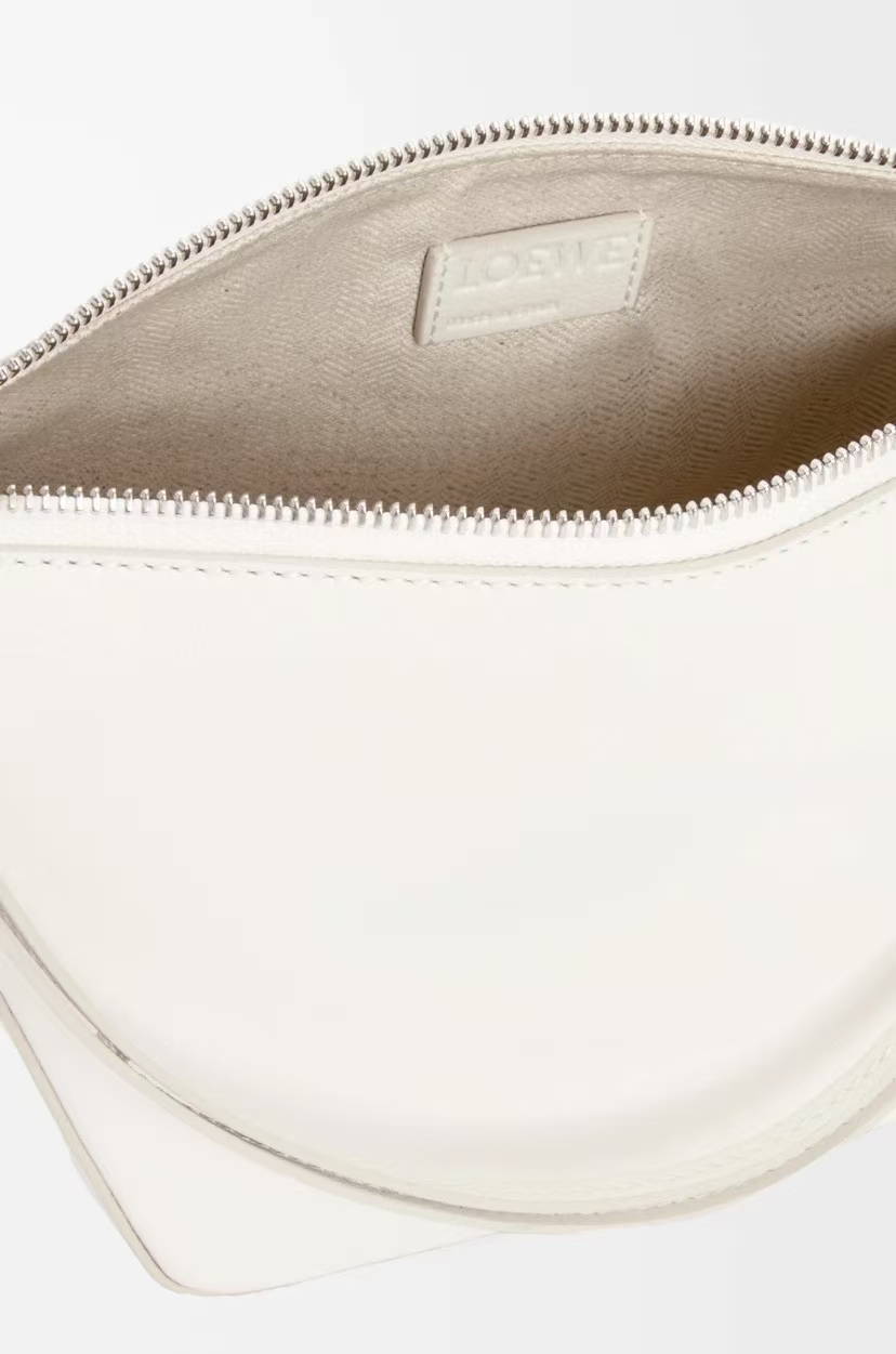 LOEWE Mini Hammock Bag - Soft White, Hobo Silhouette & Classic Leather