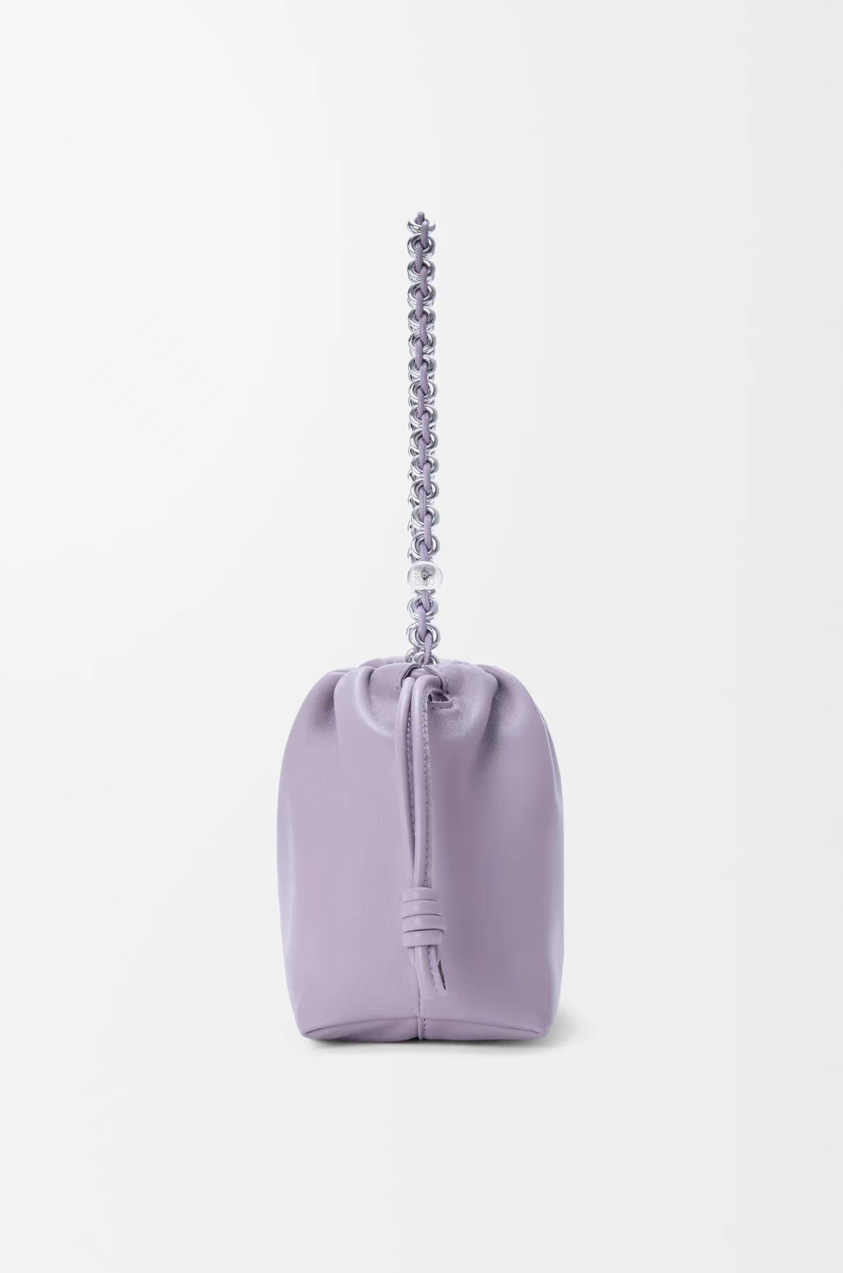 LOEWE Medium Flamenco Bag in Dusty Lavender Soft Napa Lambskin