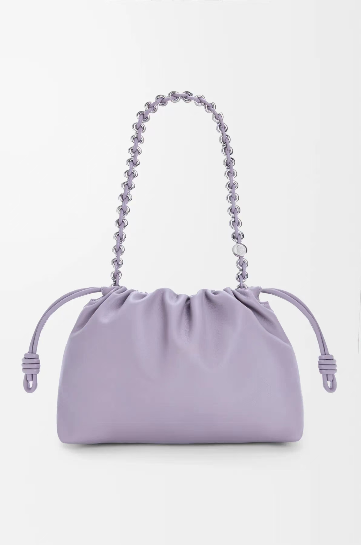 LOEWE Medium Flamenco Bag in Dusty Lavender Soft Napa Lambskin