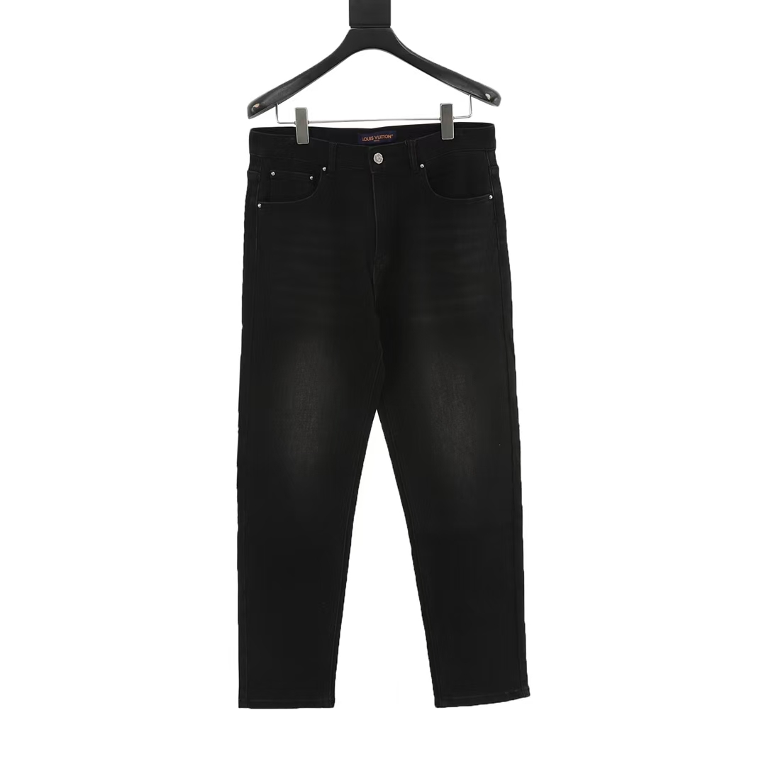 Louis Vuitton Maximalist Denim | Artisanal Embroidery on Classic Monogram Pockets