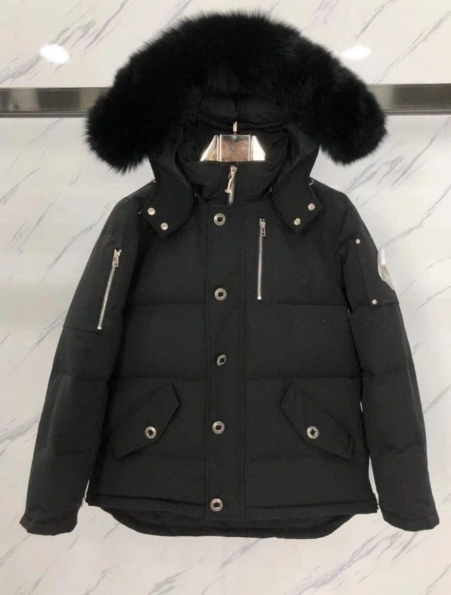 Mens Moose Knuckles Parka Down Jacket S-2XL* White