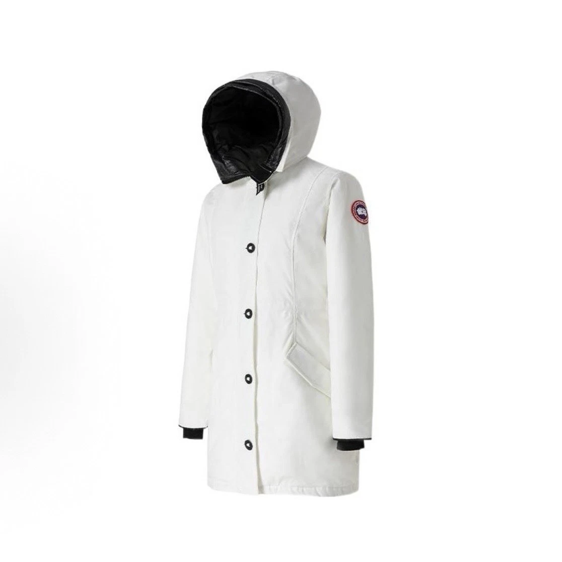 CANADA GOOSE Rossclair Women Parka Jacket North Star White No Fur Size S