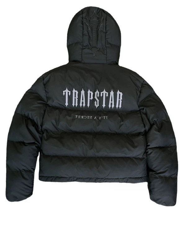NEW Men's Women's Trapstar Decoded Hooded Puffer 2.0 Jacket Hot