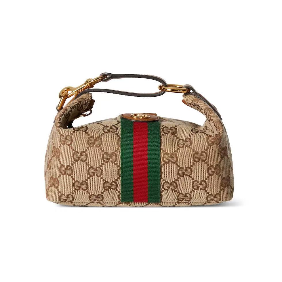 Gucci Vintage Vanity Case Mini Bag | Iconic Horsebit Detail & GG Canvas
