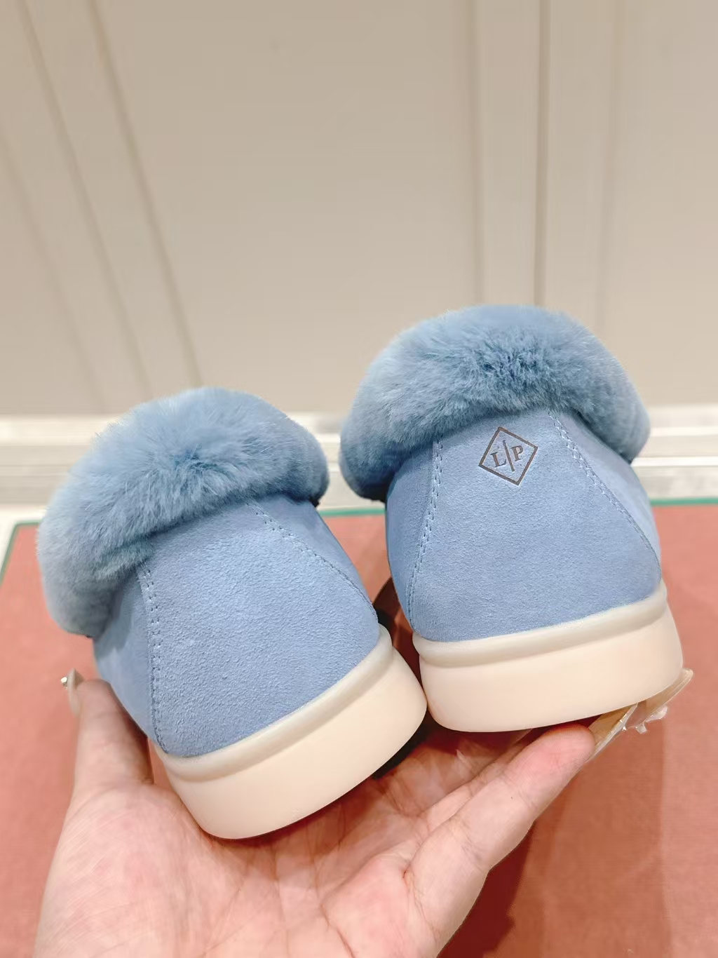 Loro Piana Sky Blue Shearling Loafer | Ultimate Summer Comfort & Luxury